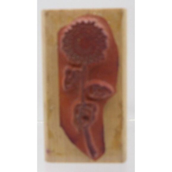 Sunflower Stamp Small ©Stampin' Up! ©1995 - Picture 2 of 2